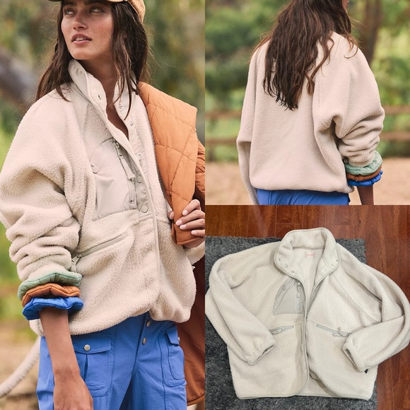 Free People Jackets & Blazers - Free People Movement Hit The Slopes Fleece Jacket